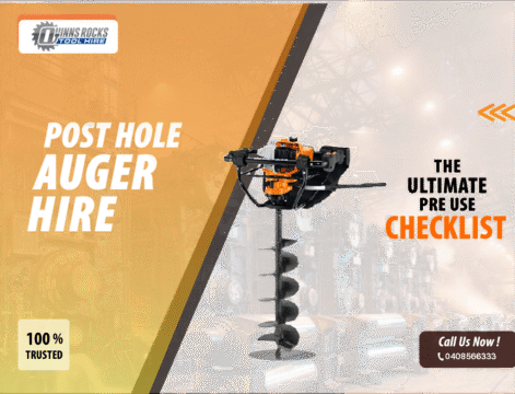 Hiring a Post Hole Auger