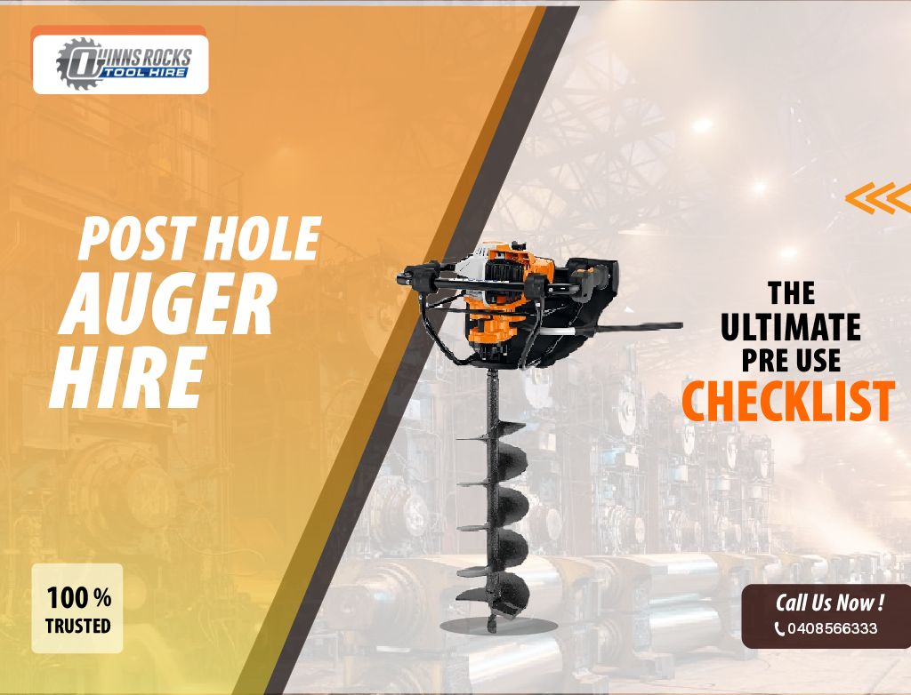 Hiring a Post Hole Auger