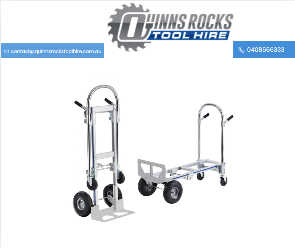 Convertible Hand Truck & Platform Trolley