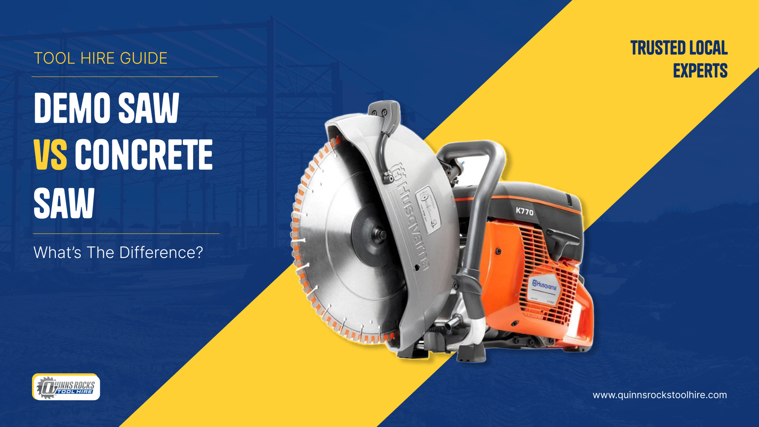 The Difference Between Demo Saws and Concrete Saws