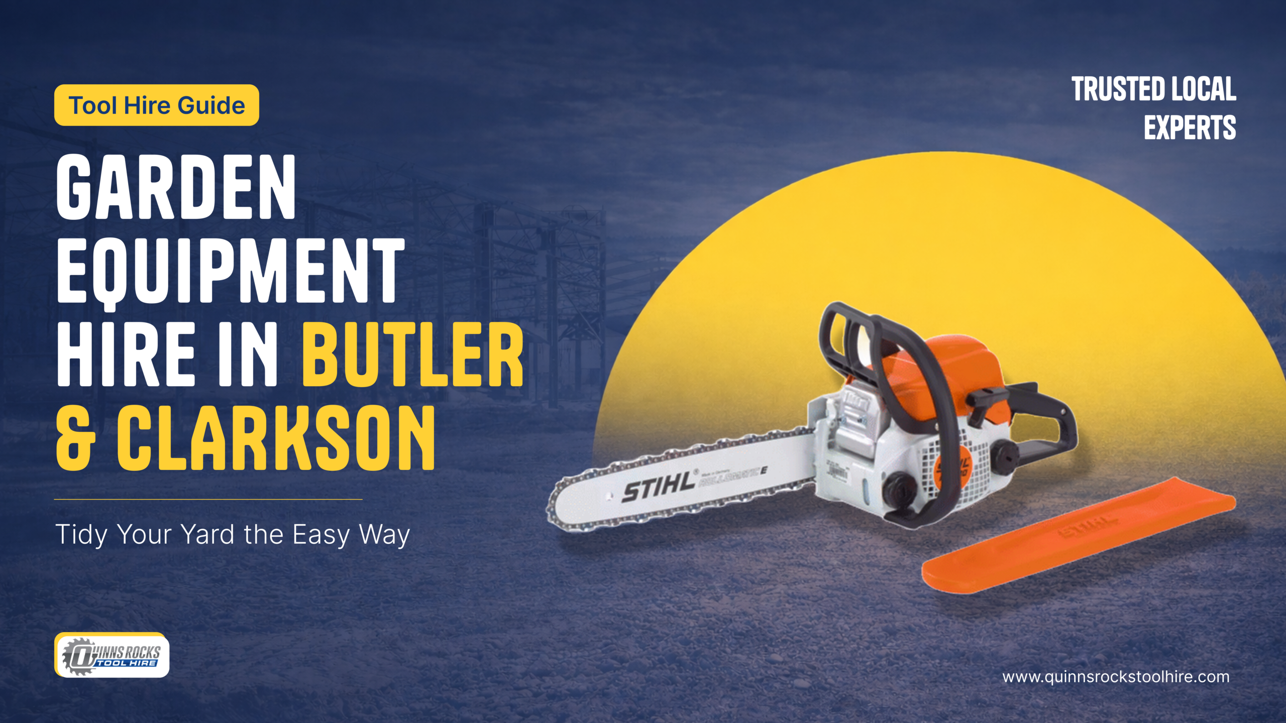 Garden Equipment Hire in Butler and Clarkson