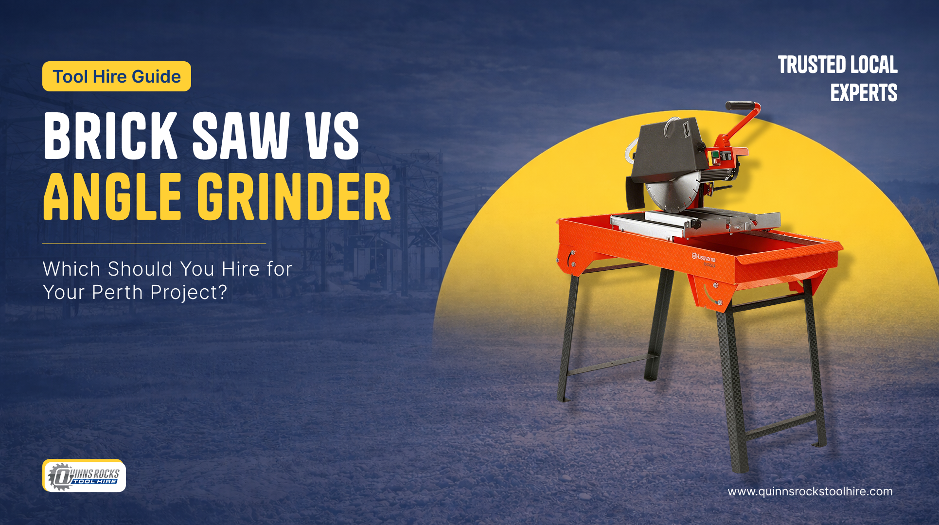 Brick Saw vs Angle Grinder