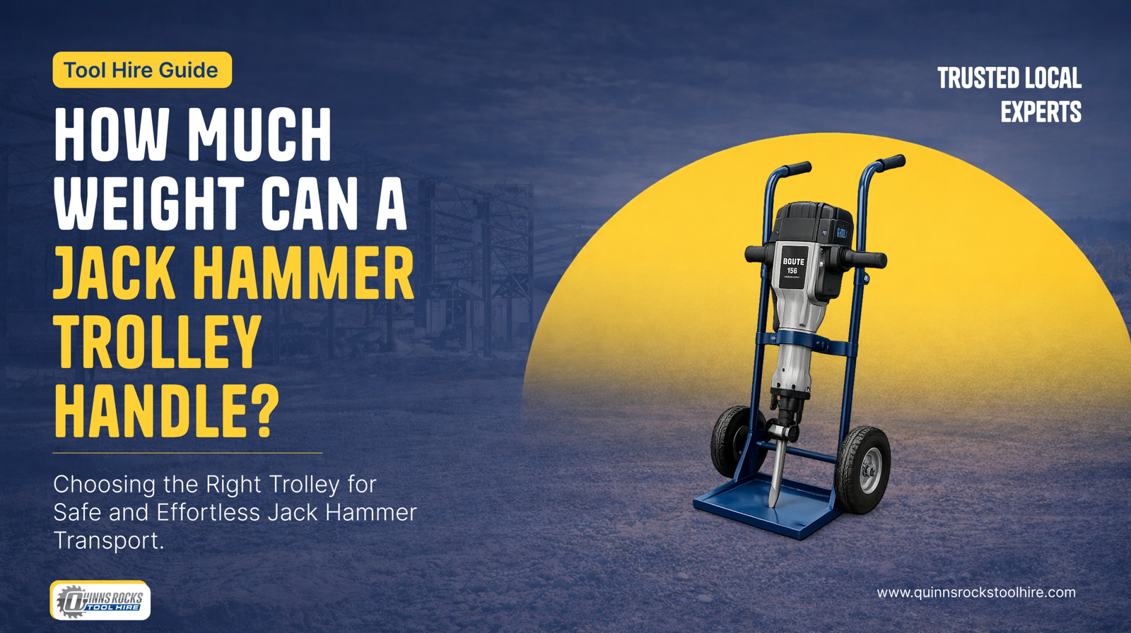 Jack Hammer Trolley - Quinns Rocks Tool Hire Perth
